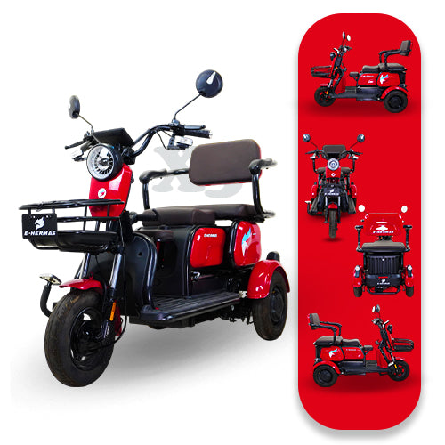 Triciclo Eléctrico E-Hermas X3