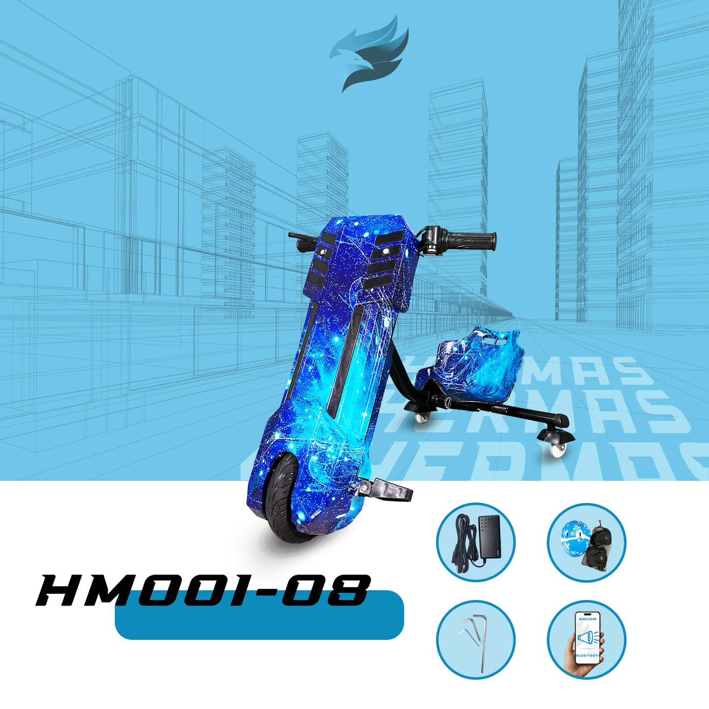 Carrito Eléctrico de niño/a HM001-08