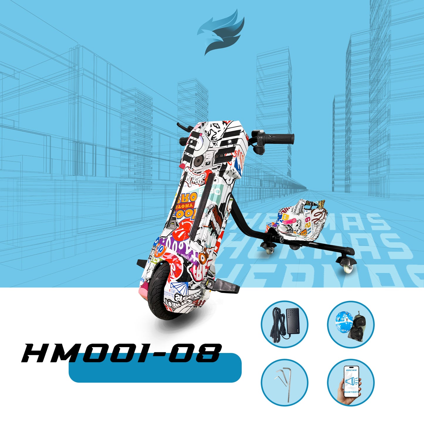 Carrito Eléctrico de niño/a HM001-08