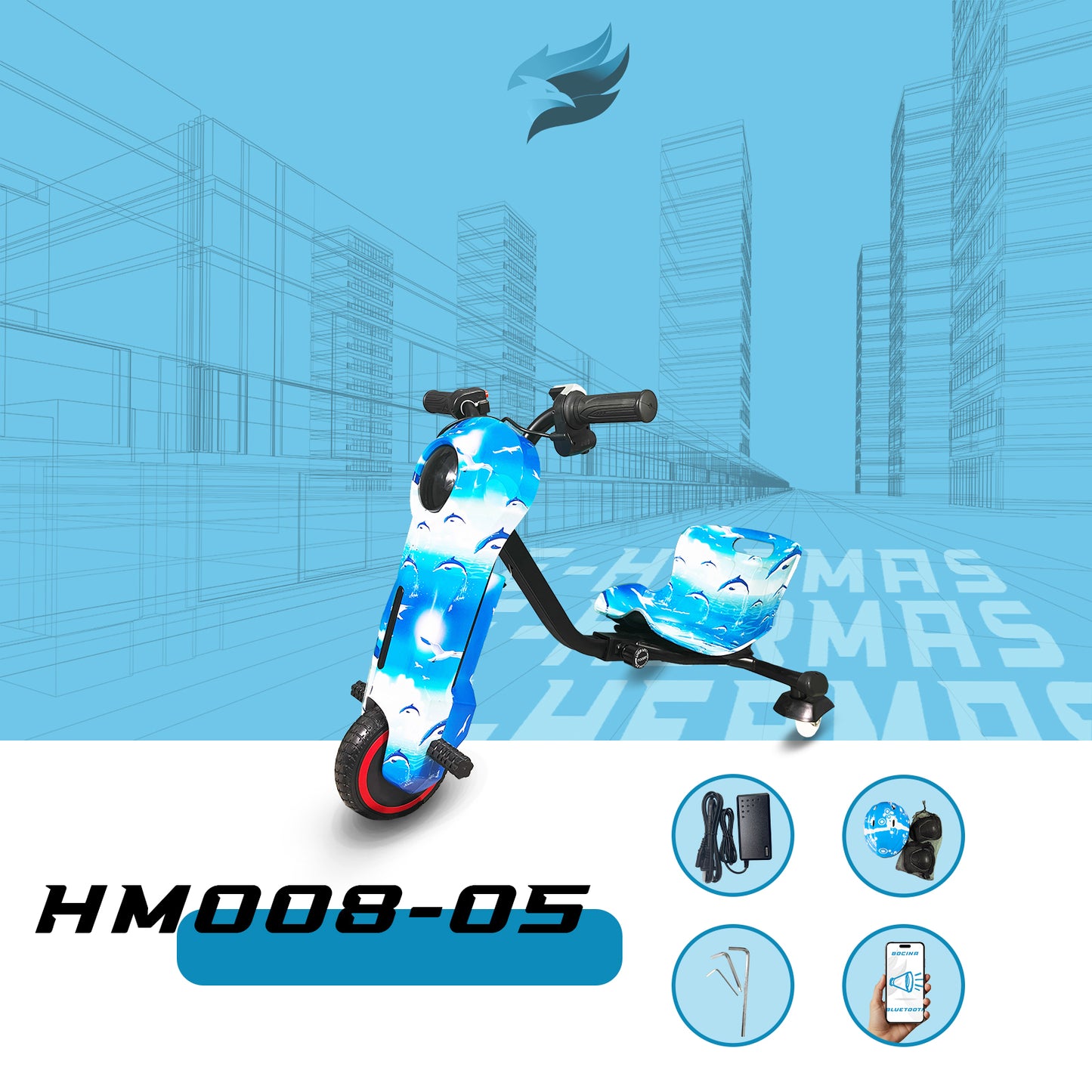 Carrito Eléctrico de niño/a HM008-05