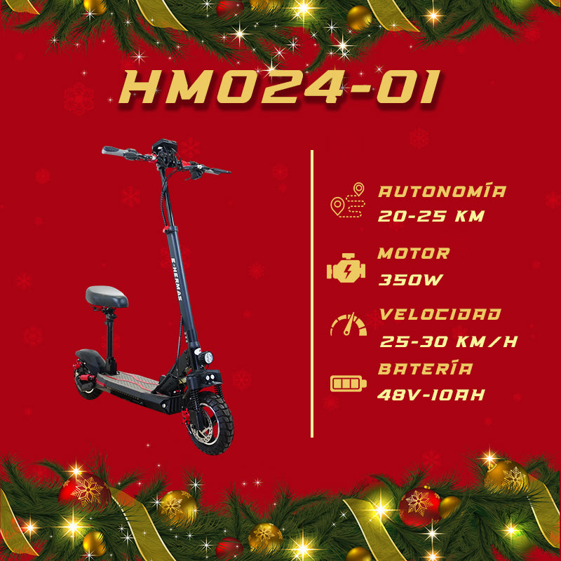 Scooter con asiento E-Hermas HM024-01