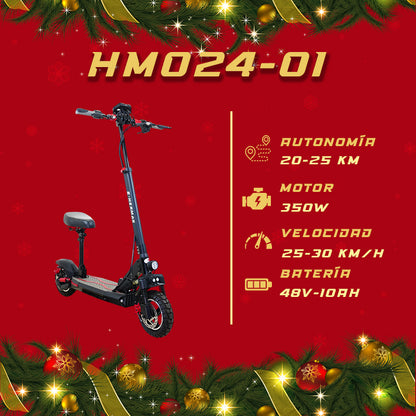 Scooter con asiento E-Hermas HM024-01