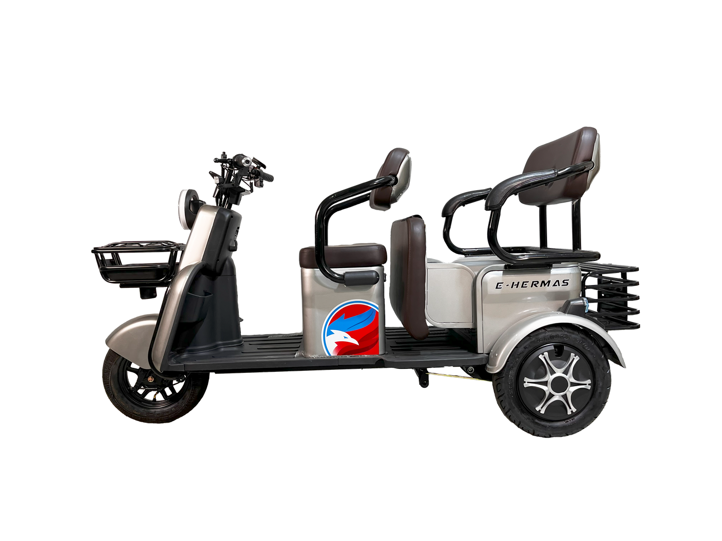 Triciclo Eléctrico con bocina bluetooth E-Hermas C60