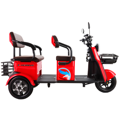 Triciclo Eléctrico con bocina bluetooth E-Hermas C60