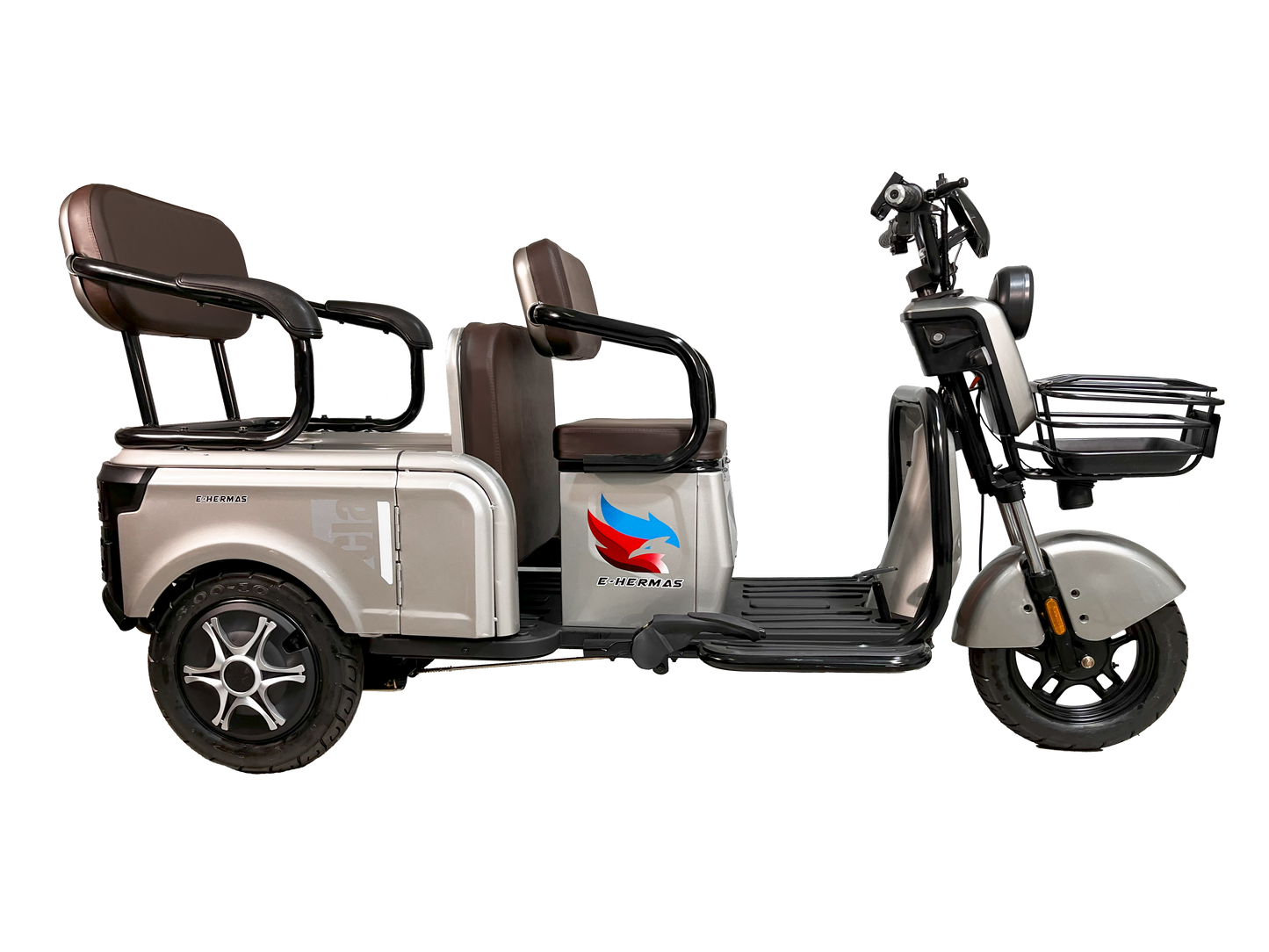 Triciclo Eléctrico con bocina bluetooth E-Hermas Titan