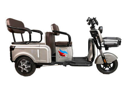 Triciclo Eléctrico con bocina bluetooth E-Hermas Titan