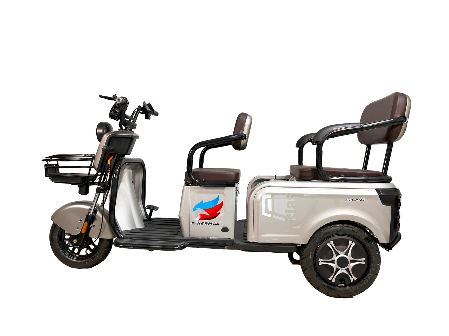 Triciclo Eléctrico con bocina bluetooth E-Hermas Titan