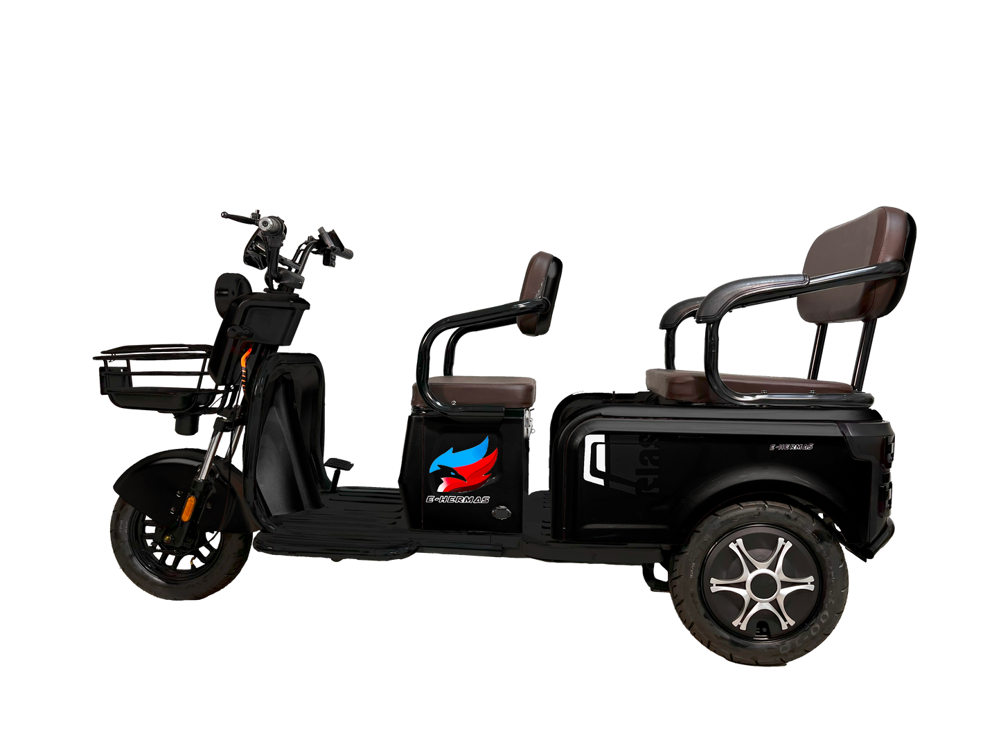 Triciclo Eléctrico con bocina bluetooth E-Hermas Titan