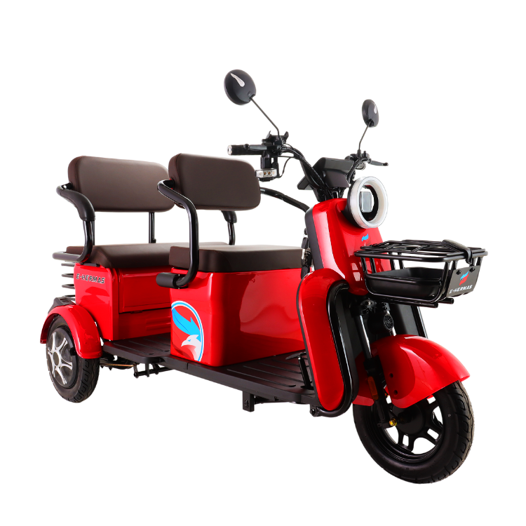 Triciclo Eléctrico con bocina bluetooth E-Hermas C60