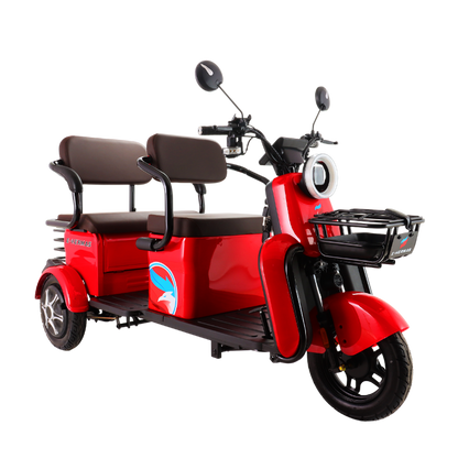 Triciclo Eléctrico con bocina bluetooth E-Hermas C60