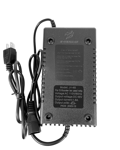 Cargador para bicicletas 48V-12AH - E-Hermas