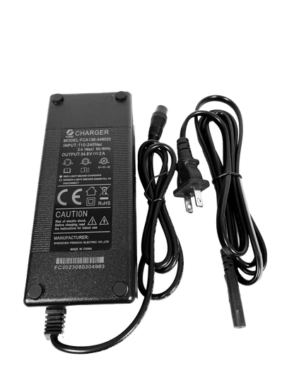 Cargador para scooter  54.6V-16AH - E-Hermas