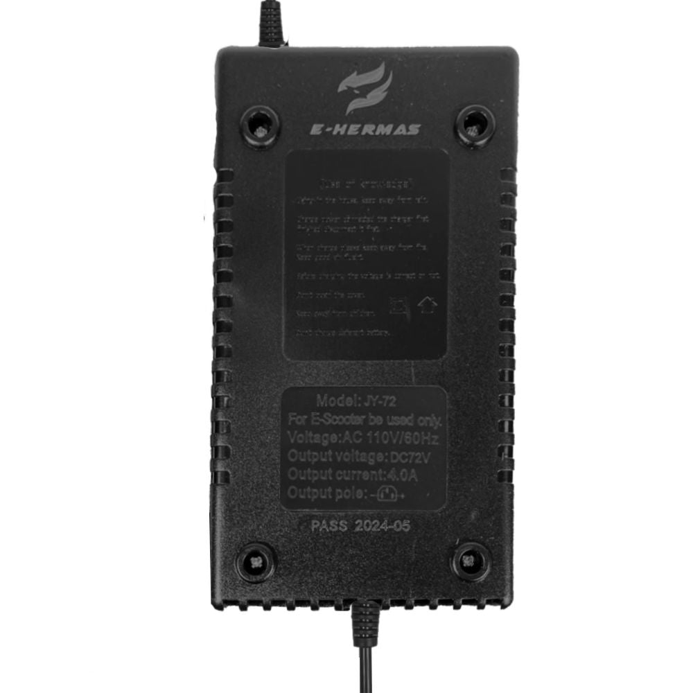 Cargador para bicicleta y triciclo eléctrica 72V - 20 Ah