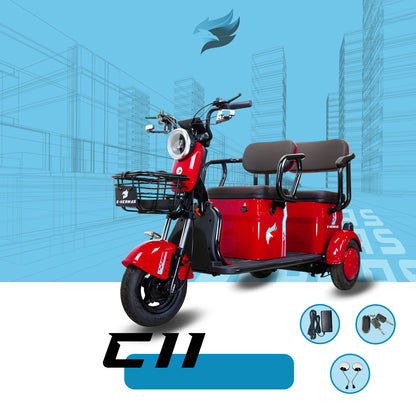 Triciclo Eléctrico E-Hermas C11