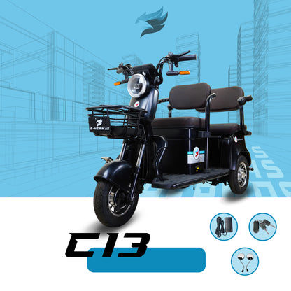 Triciclo Eléctrico E-Hermas C13