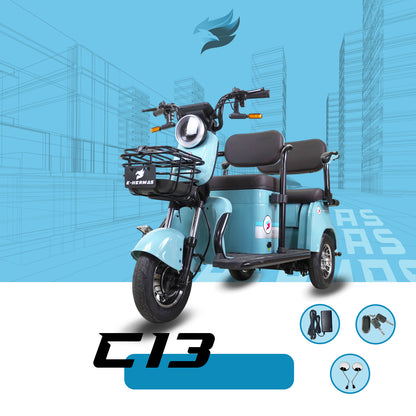 Triciclo Eléctrico E-Hermas C13