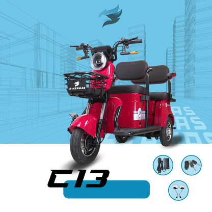 Triciclo Eléctrico E-Hermas C13
