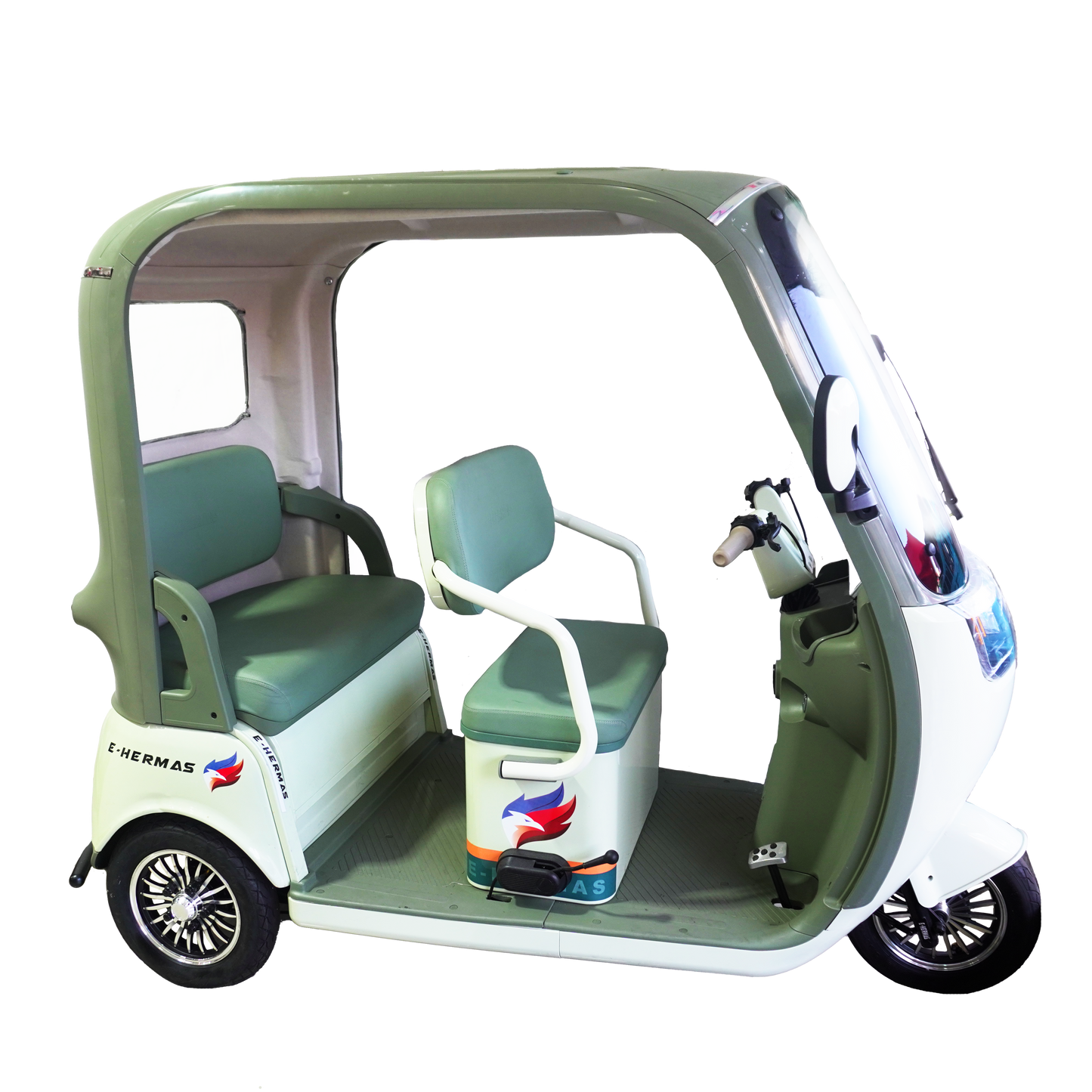 Triciclo Eléctrico con toldo E-Hermas C80 PRO