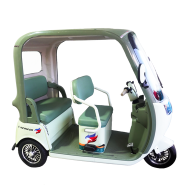 Triciclo Eléctrico con toldo E-Hermas C80 PRO