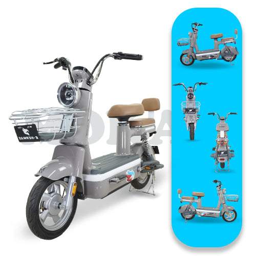 Moto bici eléctrica E-Hermas Moka