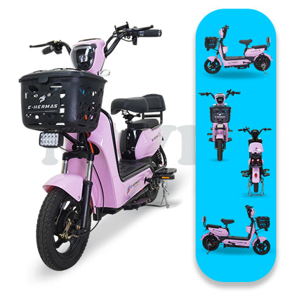 Moto bici eléctrica E-Hermas Navi