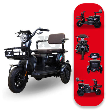 Triciclo Eléctrico E-Hermas X3