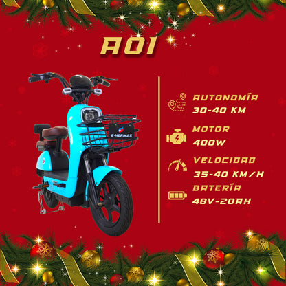 Moto bici E-Hermas A01