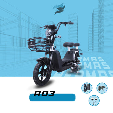 Moto bici eléctrica E-Hermas A03