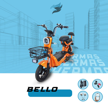 Moto bici eléctrica E-Hermas Bello
