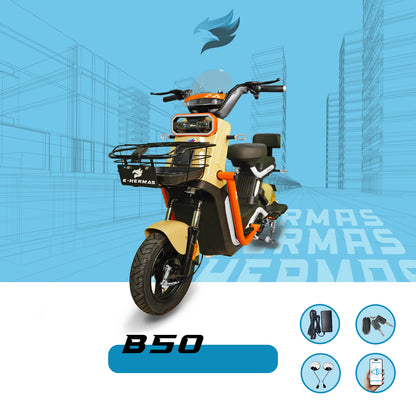 Moto bici eléctrica E-Hermas B50