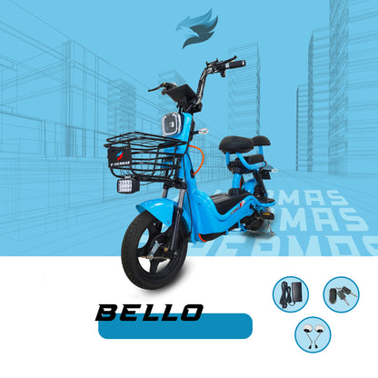 Moto bici eléctrica E-Hermas Bello