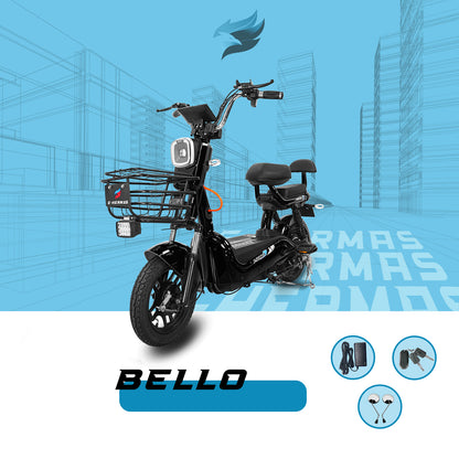 Moto bici eléctrica E-Hermas Bello