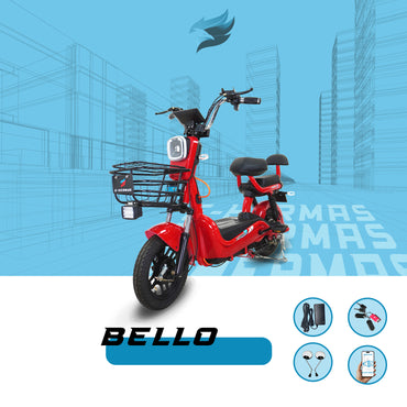 Moto bici eléctrica E-Hermas Bello