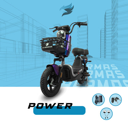 Moto bici eléctrica E-Hermas Power