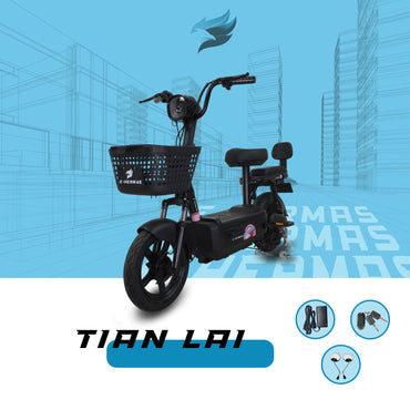 Moto bici eléctrica E-Hermas Tian Lai