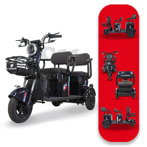 Triciclo Eléctrico E-Hermas C11