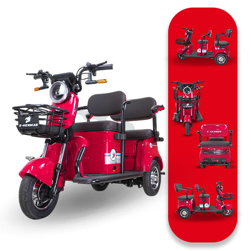 Triciclo Eléctrico E-Hermas C13