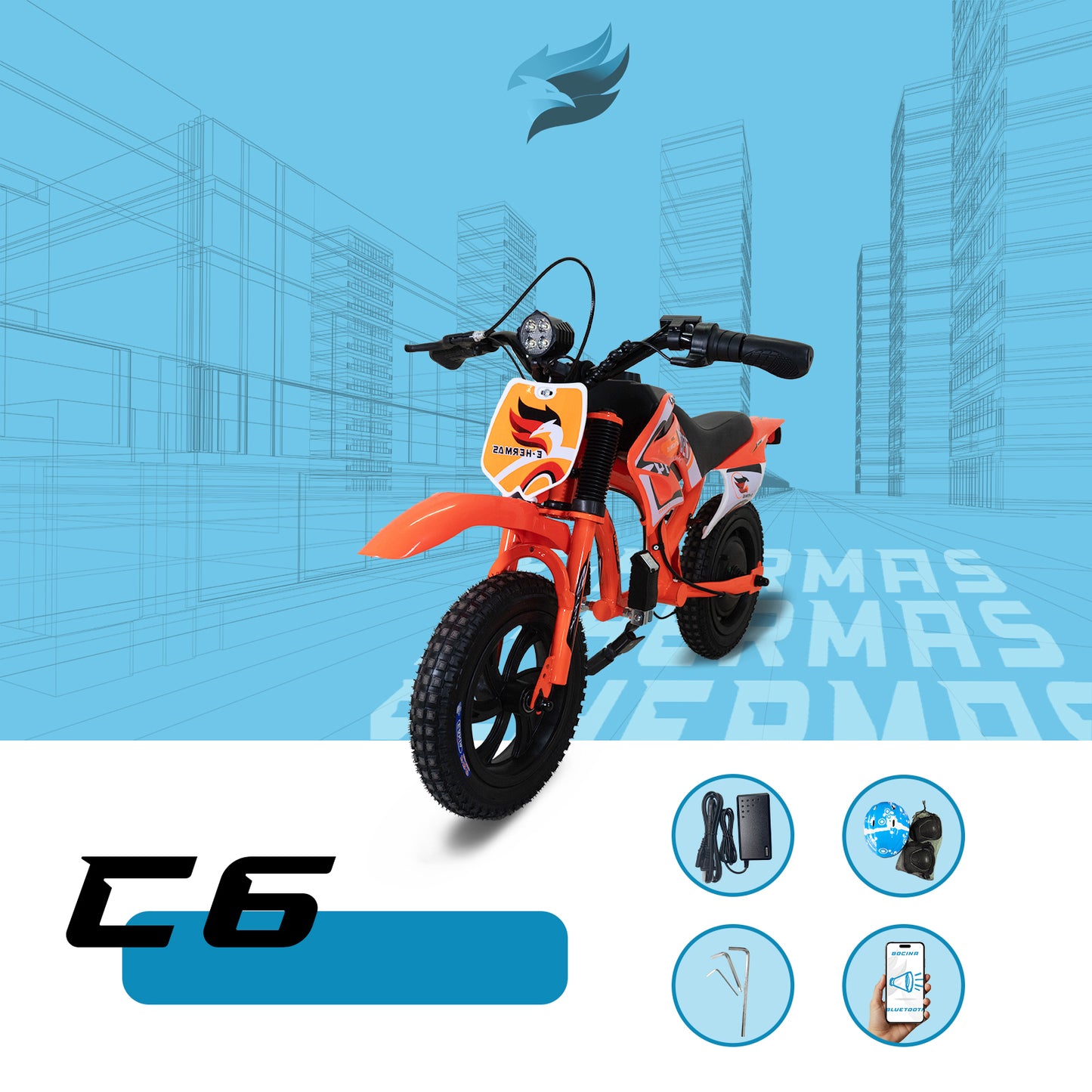 Moto Electrica Infantil C6