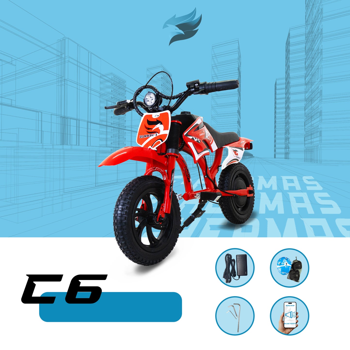 Moto Electrica Infantil C6