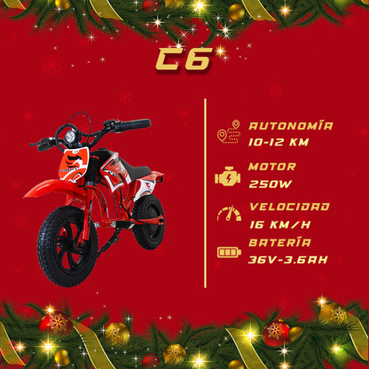 Moto Electrica Infantil C6