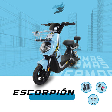 Moto bici eléctrica E-Hermas Escorpión