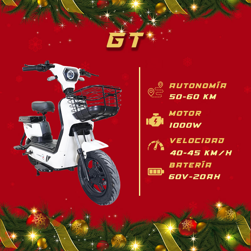 Moto bici eléctrica E-Hermas GT