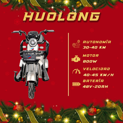 Triciclo Eléctrico E-Hermas Huolong