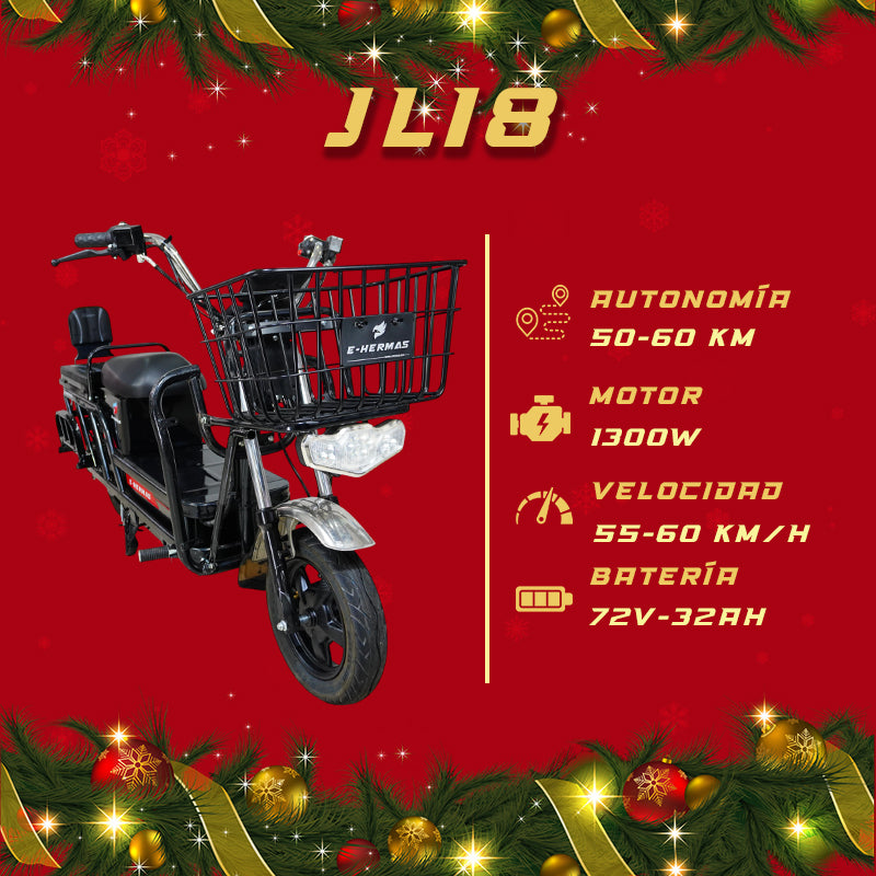 Moto bici eléctrica E-Hermas JL18