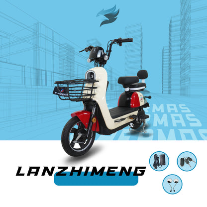 Moto bici eléctrica E-Hermas Lanzhimeng