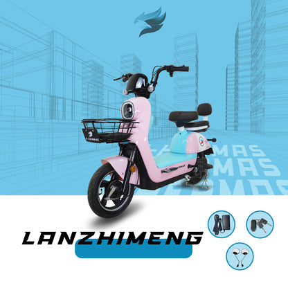 Moto bici eléctrica E-Hermas Lanzhimeng