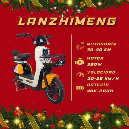 Moto bici eléctrica E-Hermas Lanzhimeng
