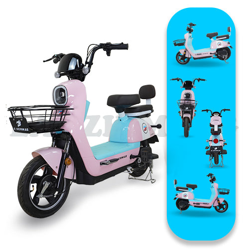 Moto bici eléctrica E-Hermas Lanzhimeng