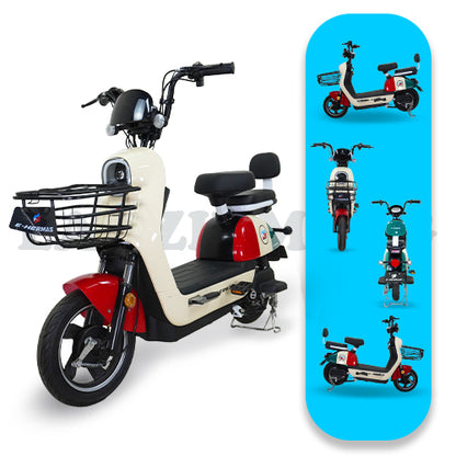 Moto bici eléctrica E-Hermas Lanzhimeng