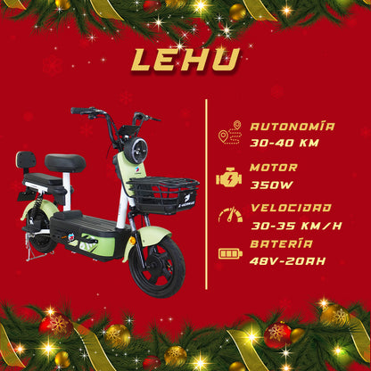 Moto bici eléctrica E-Hermas Lehu
